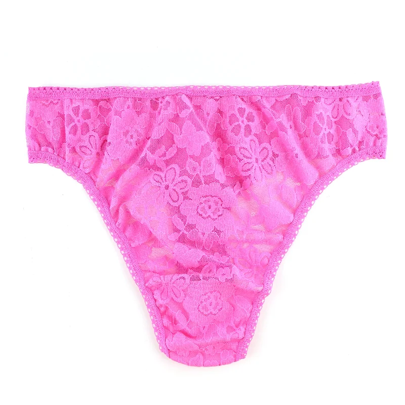 Daily Lace High-Cut Thong | Dream House Pink Lace Mini Dress