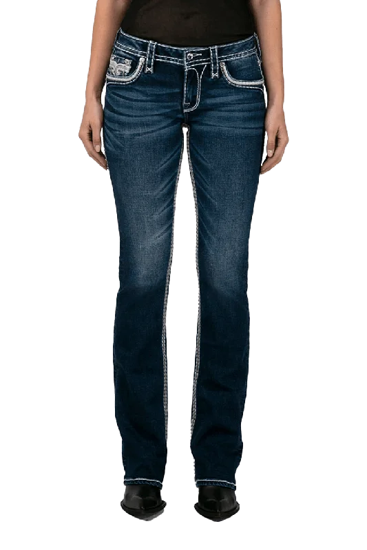 Rock Revival Women's "Souline B202" Boot Cut Denim Jeans