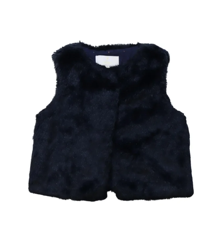 Jacadi Faux Fur Vest 4T Women's UV protection jackets