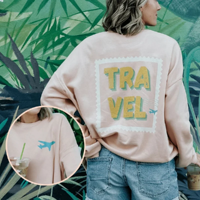 Travel Sweatshirt Casual Graphic Hoodies