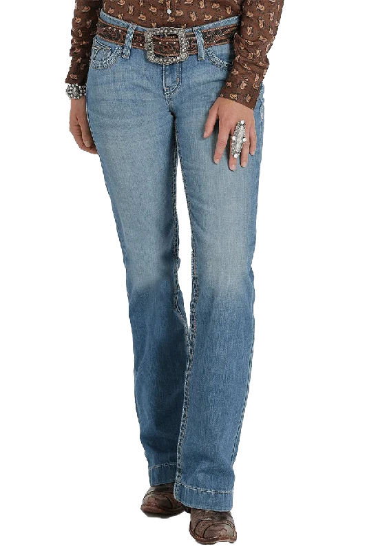 Cruel Girl Women's Mid Rise Jayley Trouser Jeans