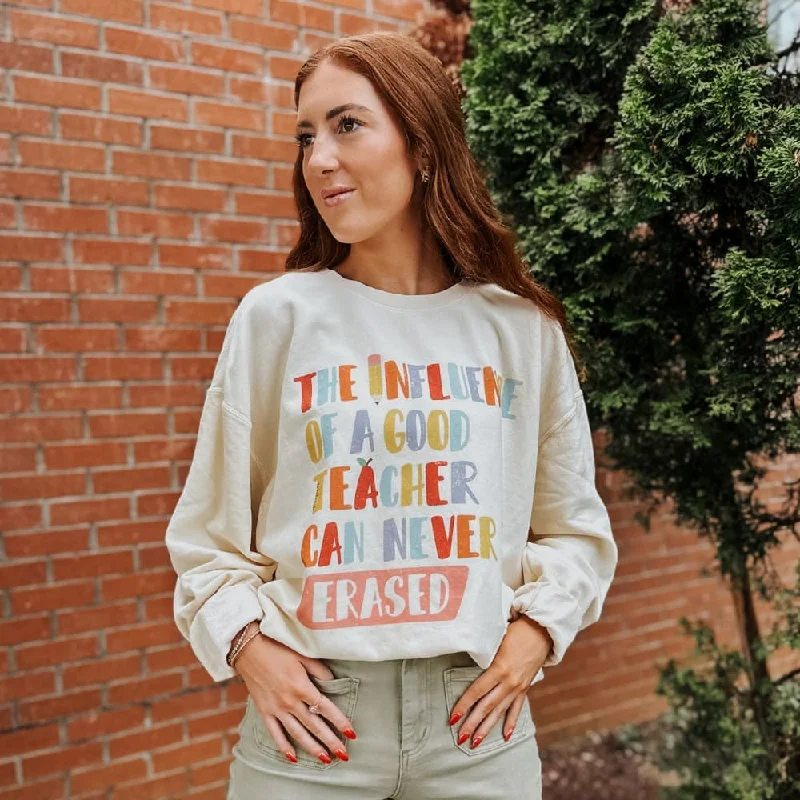 Influence of Teacher Lightweight Sweatshirt Printed Hooded Sweatshirts