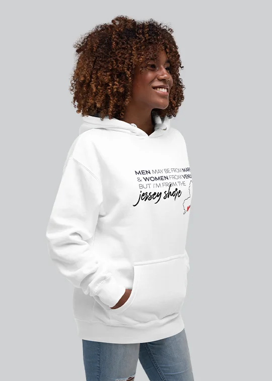 From The Jersey Shore Women's Hoodie Relaxed Sweatshirt Look