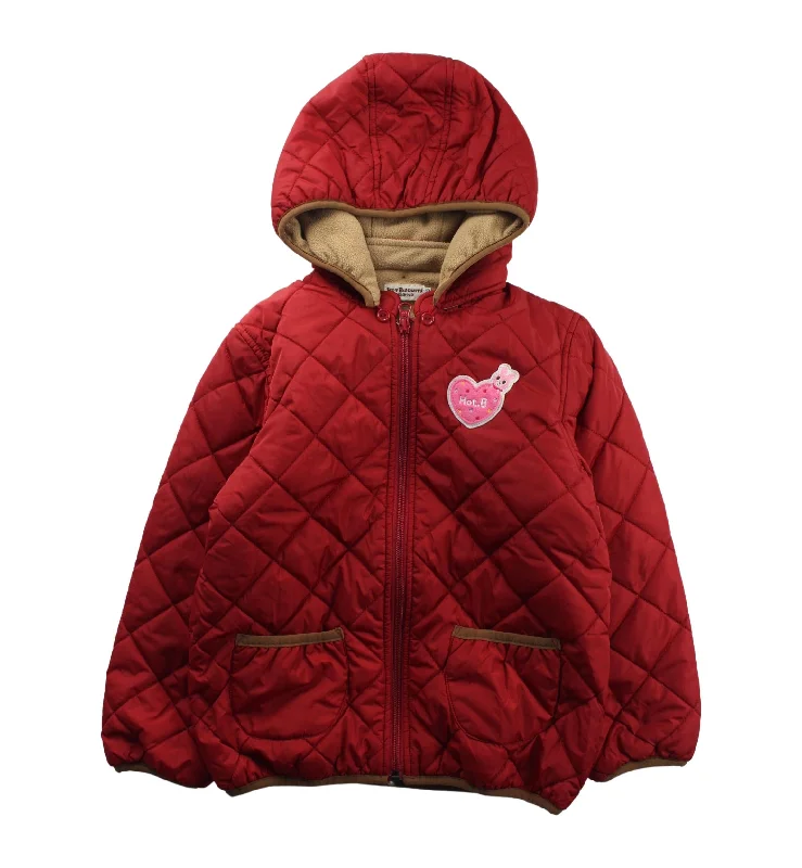 Miki House Quilted Jacket 5T - 6T Women's lightweight jackets