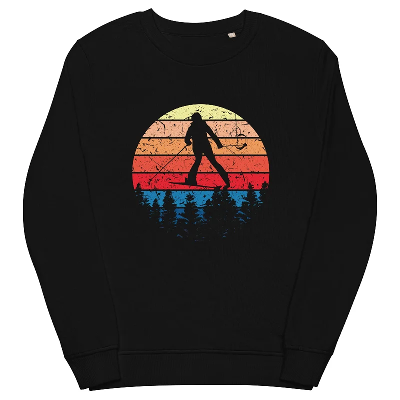 Skifahren Vintage - (S.K) - Unisex Premium Organic Sweatshirt Hoodies & Sweatshirts Combo