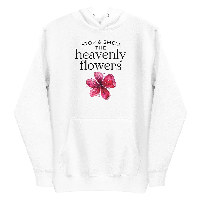 Stop And Smell Women's Hoodie Elegant Hoodies & Sweatshirts