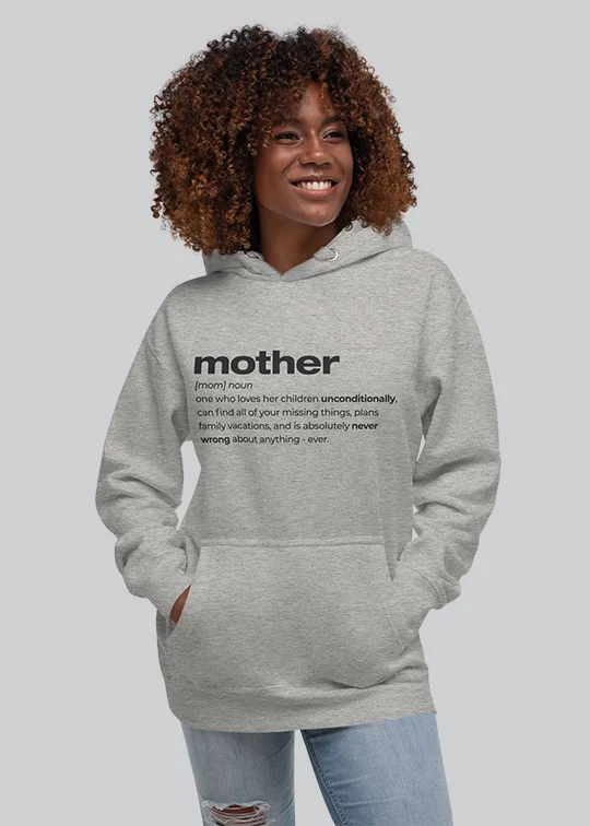 Mother Women's Hoodie Simple Hoodies for Women