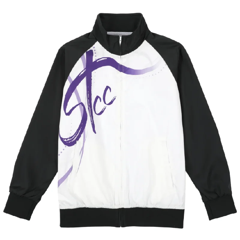 STCC Unisex Track Jacket - Grey Women's vintage jackets