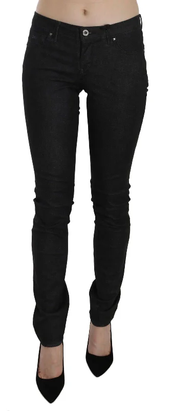 Chic Low Waist Slim Fit Skinny Denim