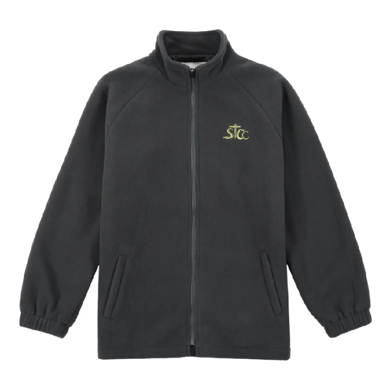 STCC Unisex Fleece Jacket - Grey Women's all-season jackets