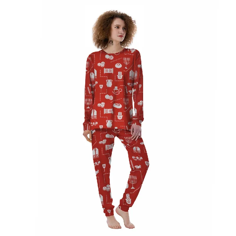 Orthodox Print Pattern Women's Pajamas Thermal pajama sets