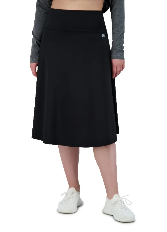 Active Air Skirt 26"-Black Stretchy unclassified skirts