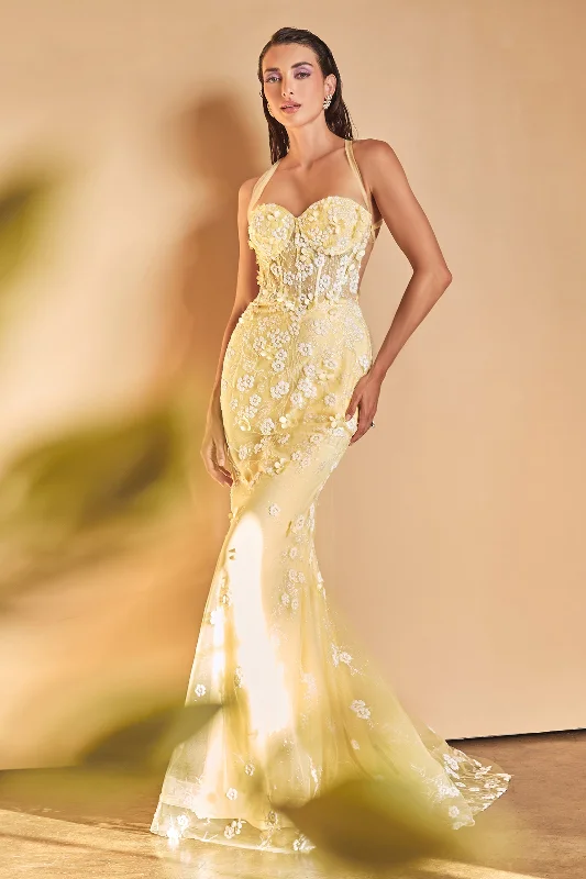 Divine Couture's Enchanting Floral Masterpiece: A Gown for Unforgettable Moments Garden party floral dresses