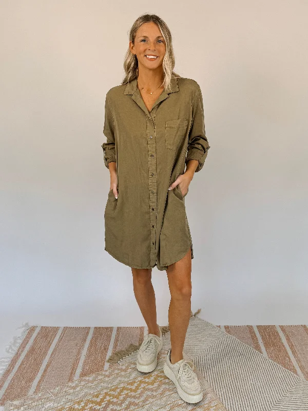 Abigail Button Up Dress Minimalist unclassified dresses