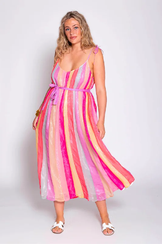 Cary Rainbow Dress Vacation unclassified dresses