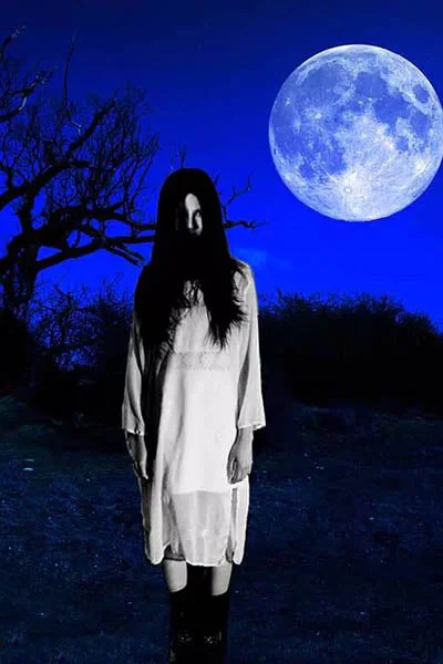 Corpse Sadako Bride Dress For Halloween Chiffon unclassified dresses