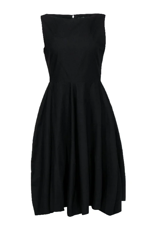 COS - Black Sleeveless Fit & Flare Dress Sz 8 Budget-friendly unclassified dresses