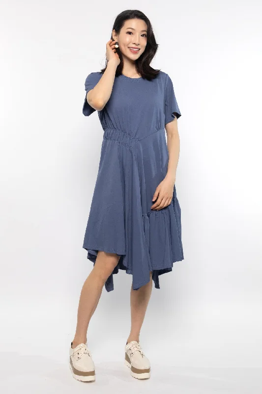 Danita Dress in Blue Minimalist unclassified dresses