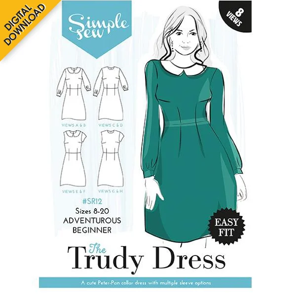 Digital Download | Simple Sew Trudy Dress Pattern Formal unclassified dresses