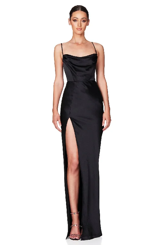 DREAM DRAPED GOWN Holiday unclassified dresses