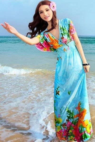 Lovely Sweetheart Floor-Length Beach Dresses Gothic unclassified dresses