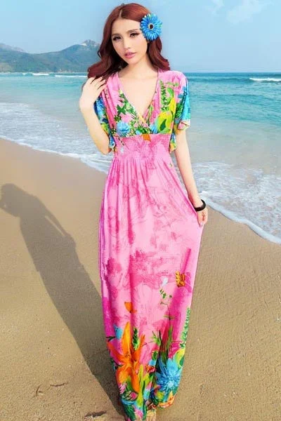 Lovely Sweetheart Floor-Length Beach Dresses Street style unclassified dresses