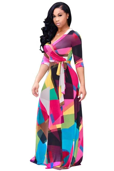 Melinda Wrap Dress Silk unclassified dresses