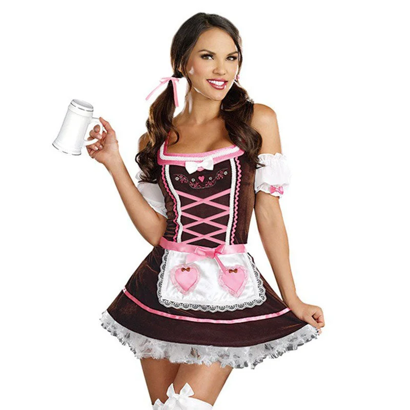 Oktoberfest Brown Tavern Maid Dress #Costumes #Brown Cocktail unclassified dresses