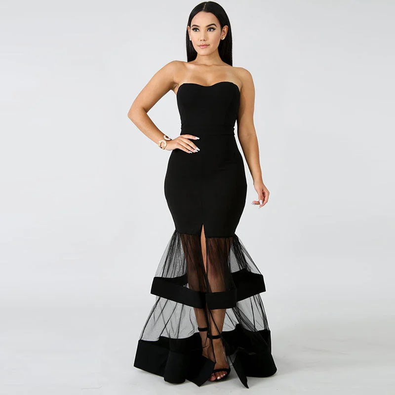 Sexy Sweetheart Mermaid Evening Dress #Strapless #Mermaid Trendy unclassified dresses