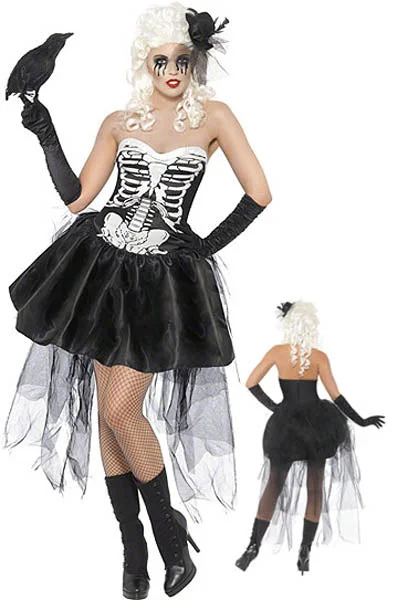 Skeleton Fancy Dress Costume Pastel unclassified dresses