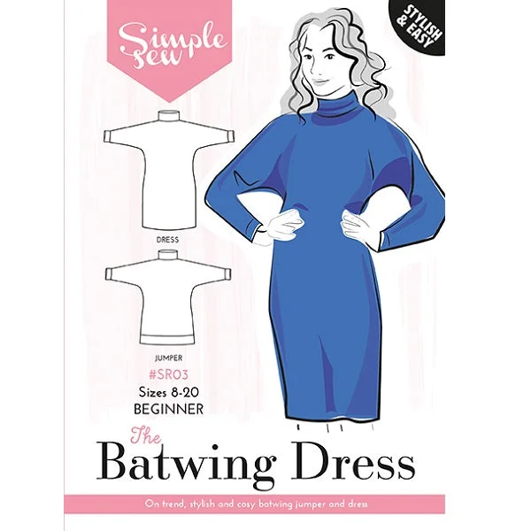 Simple Sew Batwing Dress and Jumper Pattern Stylish unclassified dresses