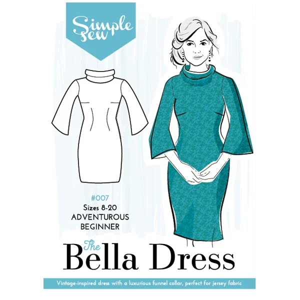 Simple Sew Bella Dress Pattern Long unclassified dresses