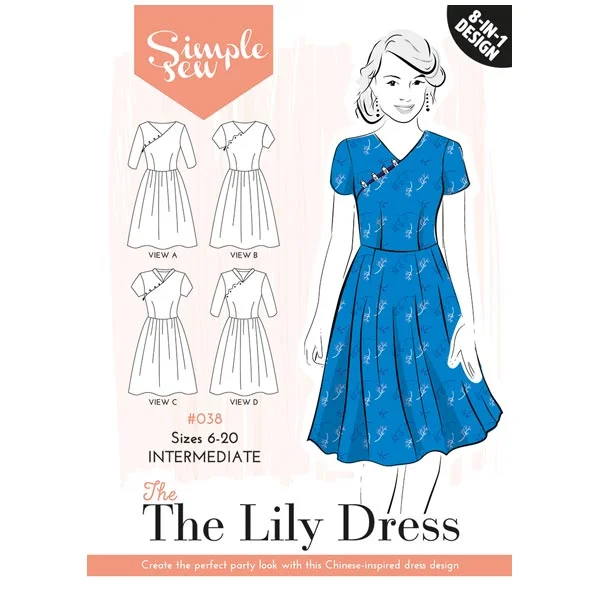 Simple Sew Lily Dress Pattern Petite unclassified dresses