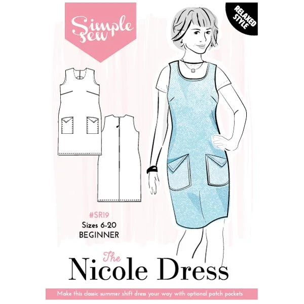 Simple Sew Nicole Dress Pattern Casual unclassified dresses