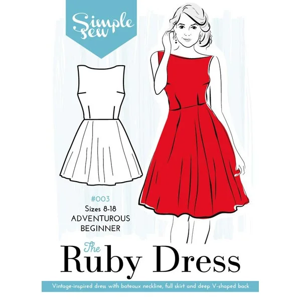 Simple Sew Ruby Dress Pattern Best-selling unclassified dresses