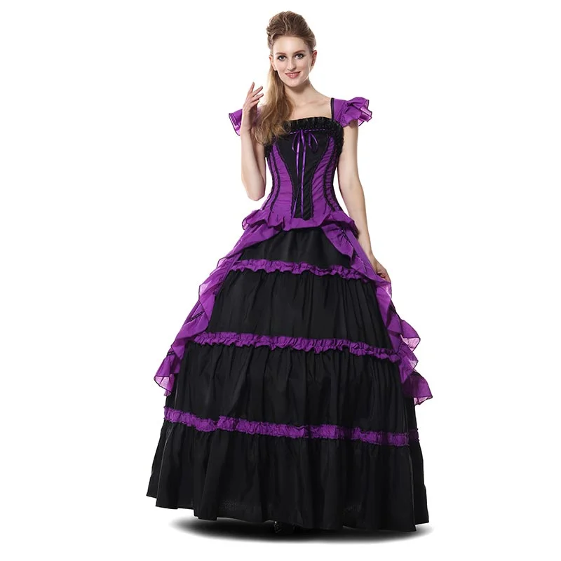 Theatrical Costume Fairy Tales Halloween Costume #Purple #Theatrical Costume Flowy unclassified dresses