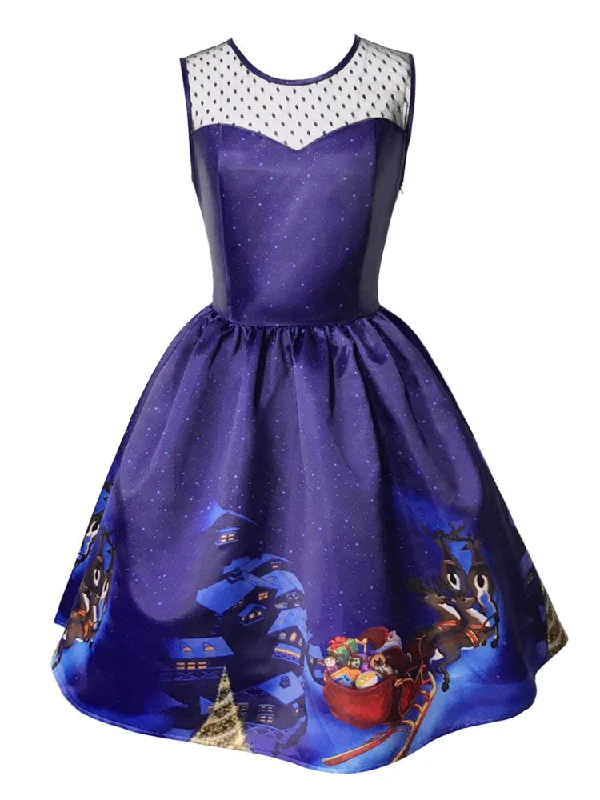 Vestidos Merry Christmas Dress #Purple #Christmas Dress High-end unclassified dresses