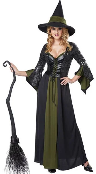 Womens Classic Witch Costume #Costumes Printed unclassified dresses