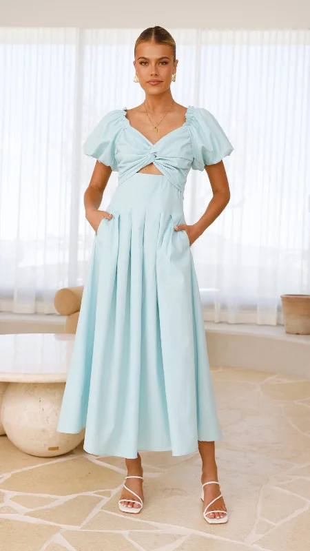 Christina Maxi Dress - Aqua Chic Maxi Dress