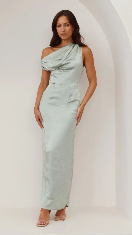 Harlowe Maxi Dress - Sage Maxi Skirt Style